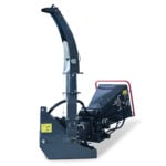 Leistungsstarker Holzhäcksler für Äste bis 16,5 cm Durchmesser