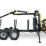 Effiziente Holztransporte mit dem Holzrückewagen Nero HRW-3000