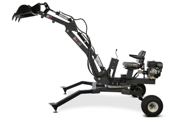 Vielseitiger Schreitbagger Nero SB-360 mit 360° Schwenkbereich