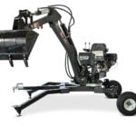 Schreitbagger Nero SB-360 im Einsatz auf unwegsamem Gelände