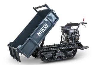 raupendumper-nero-RD-1000T-schraeg-links-vorne-trittbrett-kippfunktion